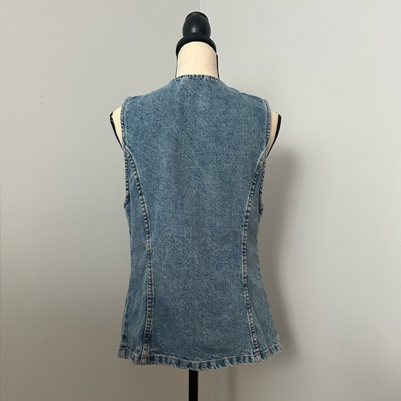 FREE PEOPLE AIMEE VEST IN ULTRA LIGHT BEAM - Picture 4 of 7